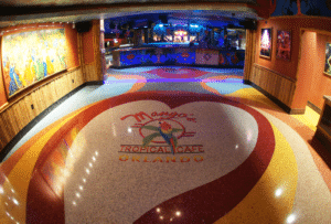 Fancy Floors: Mango’s Tropical Cafe Orlando shares new design feature Mangos Tropical Cafe Floor 300x203 - Fancy Floors: Mango’s Tropical Cafe Orlando shares new design feature