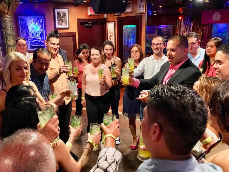 Group toast