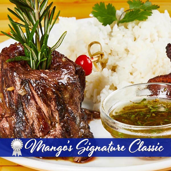 Our Famous “Churrasco Steak”