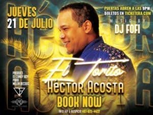 El Torito Concert July 21st Mangos Orlando