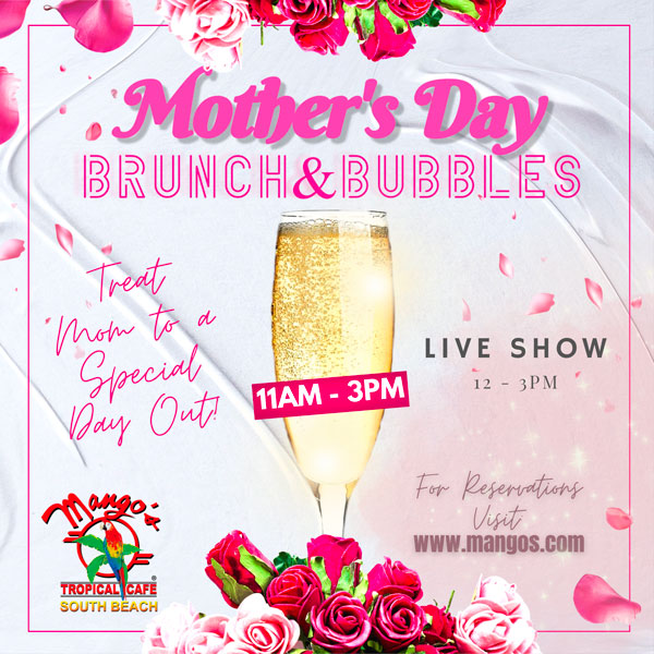 mothers day brunch at mangos cafe miami beach